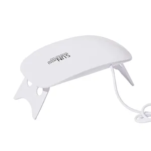 Mini Lampada per Unghie UV LED Portatile Asciugatore per Unghie Portatile Pieghevole Macchina per Fototerapia Alimentata via USB Per Smalto Gel