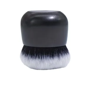 Professional flawless foundation brush with soft mushroom head for smooth makeup application main