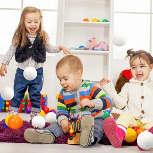 Mini foam volleyball toys for kids indoor play soft foam ball stress relief gifts