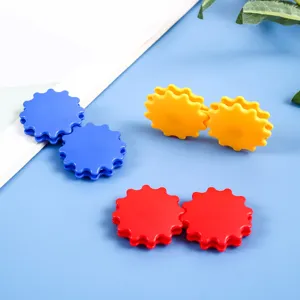 Fidget Spinner en Engrenage en Plastique Jouet Anti-Stress Jouet Nouveauté Rotatif des Doigts Jouet de Décompression de Bureau
