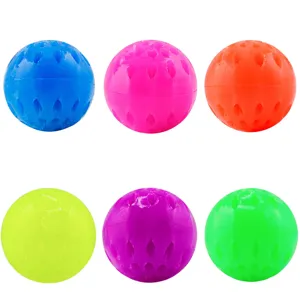Bunte TPR Waben Huepfbaelle Stressabbau Squeeze Spielzeug Set mit sechs Stueck Hauptansicht