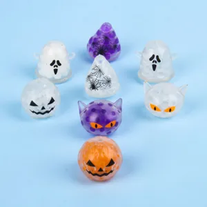 Halloween Squeeze Wasserperlen Spielset, Anti-Stress Sensorik Spielzeug für Kinder.