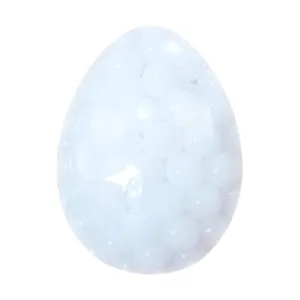 Huevo antiestrés de Pascua, caucho TPR translúcido con cuentas en el interior para jugar hoy.