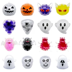Halloween Wasserperlen Squishy Spielzeug Set, sensorischer Anti-Stress Ball für Party.