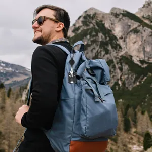 Schwere einziehbare Schlüsselanhänger Ausweisrolle mit Karabiner für Outdoor Wandern und Arbeit.
