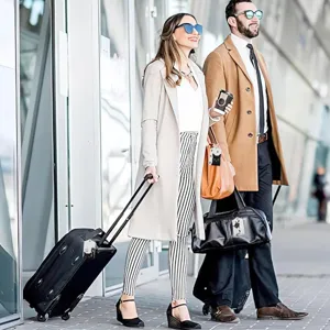Fashion cute black cat print luggage tag for travel suitcase and boarding pass identification.