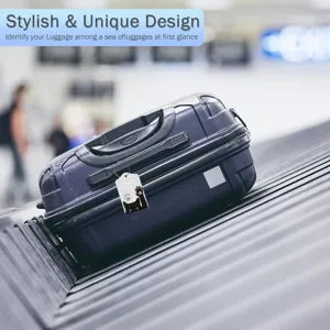 Cute black cat luggage tag with unique design for easy travel identification and suitcase decor.