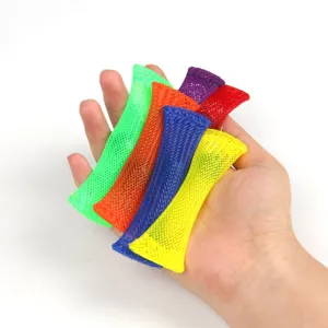 Colorful mesh and marble fidget toys stress relief sensory toys for ADHD anxiety calm down.