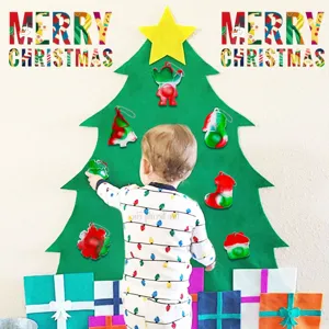 Natale push pop bubble fidget giocattolo portachiavi silicone in miniatura dettaglio.