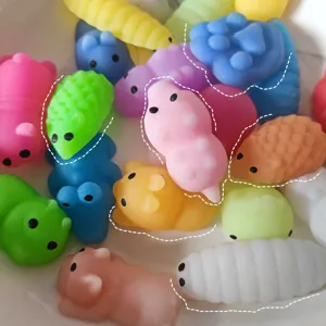 Cute Animal Squishy Toys Mini Decompression Slow Rising Soft Sensory Fidget Toy Cute Student Gift Blind Box Party Favors