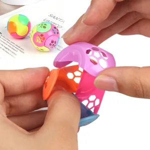 Juguete Educativo Creativo de Plástico Bola Rompecabezas de Rejilla Niños DIY Ensamblado Juguete de Deformación Mágica Juego de Entrenamiento Cerebral
