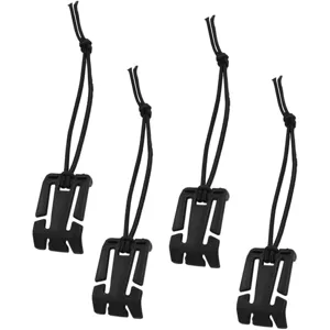Tactical Webbing Buckle Elastic String Multifunctional Outdoor Backpack Strap Management Clip Nylon Plastic Gear Organizer Clip Hook