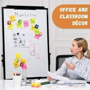Bunte Kunstharz Smiley Magnetclips für Whiteboards, süße Kühlschrankaufkleber und Notizen.