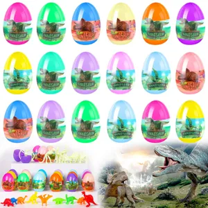 Juguete de Caja Misteriosa de Huevo de Dinosaurio de Pascua Modelo de Esqueleto de Dinosaurio de Simulación Novedad Gashapon Juguete Educativo para Niños Regalo
