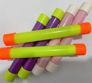 Colorful plastic groaning tubes novelty prank noise maker sound toys for party fun.