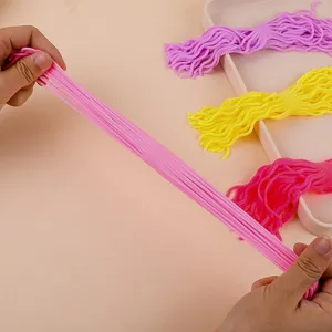 Παιχνίδι TPR μαλακό λάστιχο noodle δημιουργική αποσυμπίεση αισθητηριακό ελαστικό σχοινάκι άγχους.