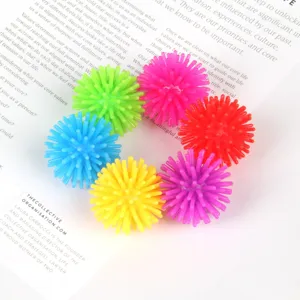 Mini palline antistress colorate con punte giocattoli sensoriali tattili per bambini