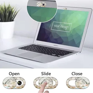 Ultradünne Webcam Sichtschutz Abdeckung Schieber für Laptop Computer Tablet Geräte.