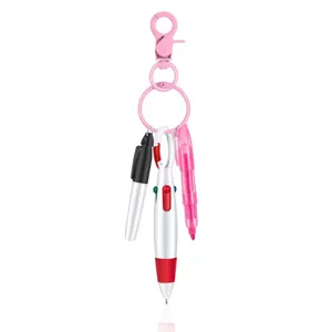 Mini Krankenschwester Stift Set mit rosa Schlüsselanhänger und Minis für medizinisches Personal.