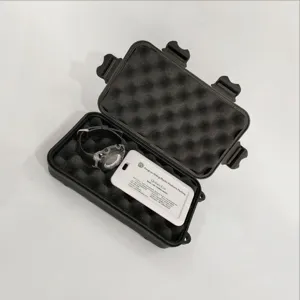 Scatola di Immaginzamento Impermeabile per Esterni Custodia Sigillata Antiurto Guscio Duro ABS PC Strumento di Sopravvivenza da Campeggio Contenitore Nero