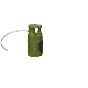 Draagbare buitenwaterfilter survival rietje pomp voor kamperen wandelen noodgevallen