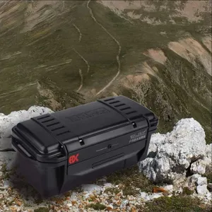 Outdoor waterproof tactical storage box hard case shockproof EDC gear container 1pc