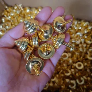 Toupie metal dore jouet antistress, spinner doigt creative decompression bureau.