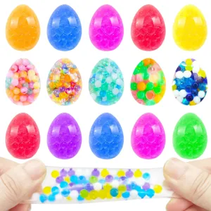Ostern Ei Squishy Spielzeug TPR Weichgummi Quetschball Wasserperle Sensorischer Stressabbau Spielzeug Für Erwachsene Kinder Neuheit Geschenk