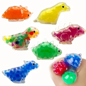 Dinosaur Water Bead Squishy Toy Colorful Stress Relief Fidget Toy Cute Animal Sensory Toy