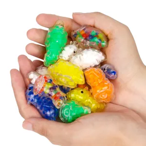 Cute dinosaur water bead squeeze toy sensory stress relief fidget toy for kids and fun anxiety relief