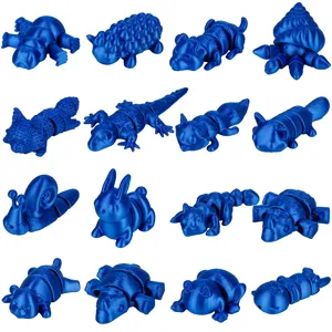 Giocattoli di animali articolati stampati in 3D scatola cieca regalo per feste bambini