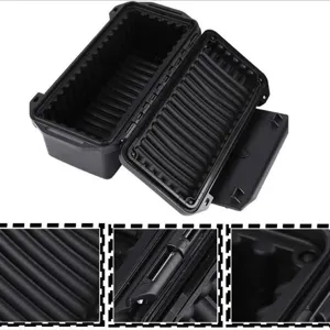 Outdoor waterproof shockproof storage box sealed protective case for survival gear travel