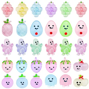 Cute Fruit Dumplings Squishy Toy Slow Rising Stress Relief Fidget Toy Soft Novelty Gift For Kids And Adults