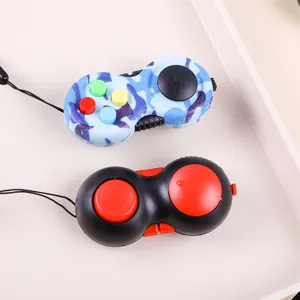 Fidget Pad Anti Stress Controller Spielzeug mit Kordel für Kinder und Erwachsene Neu