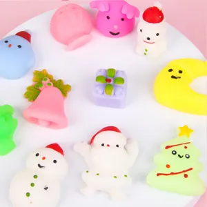 Set di giocattoli antistress Mochi di Natale, simpatico regalo novità per bambini e adulti.