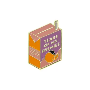 Creatieve sapdoos geëmailleerde broche metalen speld schattige kleding tas accessoires
