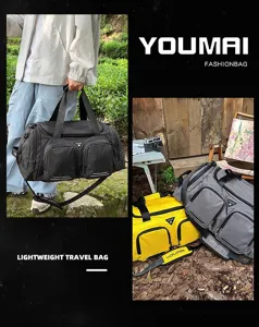 Große Reisetasche für Damen und Herren, multifunktionale Sporttasche für Fitness und Kurztrips.