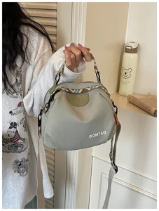 Modische Damen Muscheltasche leichte Freizeit Umhängetasche tägliche Trend Schultertasche.