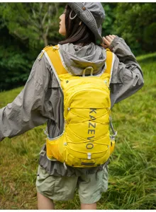 Lightweight waterproof outdoor hiking backpack, large capacity mountaineering daypack for travel.