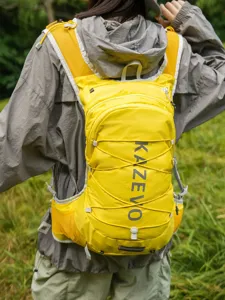 Lightweight waterproof outdoor hiking backpack running vest dual shoulder daypack