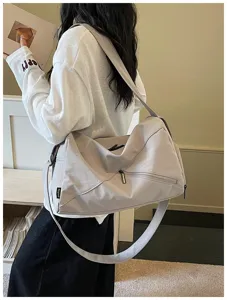 Sac de voyage épaule grande capacité, idéal pour le sport, le fitness et les déplacements.
