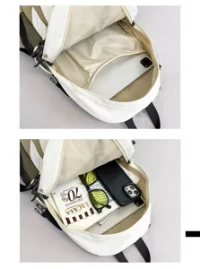 Rucksack Innendetail zeigt geräumige Kapazität und praktische Fächer für Alltag.