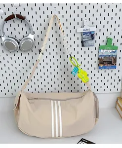 Leichte Reise Umhängetasche große Kapazität lässige Sport Fitness Duffel Bag Detail.