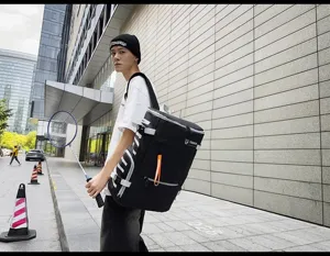 Grande zaino da badminton sportivo all'aperto borsa a tracolla con porta racchetta viaggi