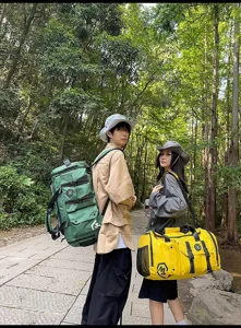 Large capacity travel duffel bag waterproof sports gym bag for men and women outdoor hiking.