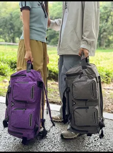 Große Reise-Duffeltasche multifunktionaler Rucksack für Damen und Herren Wochenendausflug