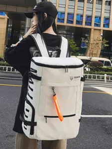 Zaino da Badminton di Grande Capacità Impermeabile Borsa da Palestra Sportiva All'aperto Con Scomparto per Scarpe Per Uomo Donna Zaino da Viaggio