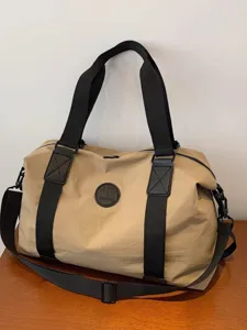 Large capacity travel duffel bag waterproof gym bag shoulder luggage for men and women