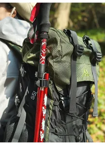 55L large capacity outdoor hiking backpack waterproof sports travel climbing rucksack for men