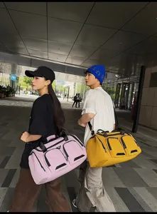 Bolsa de viaje gran capacidad para hombre bolso deportivo impermeable para fitness y equipaje